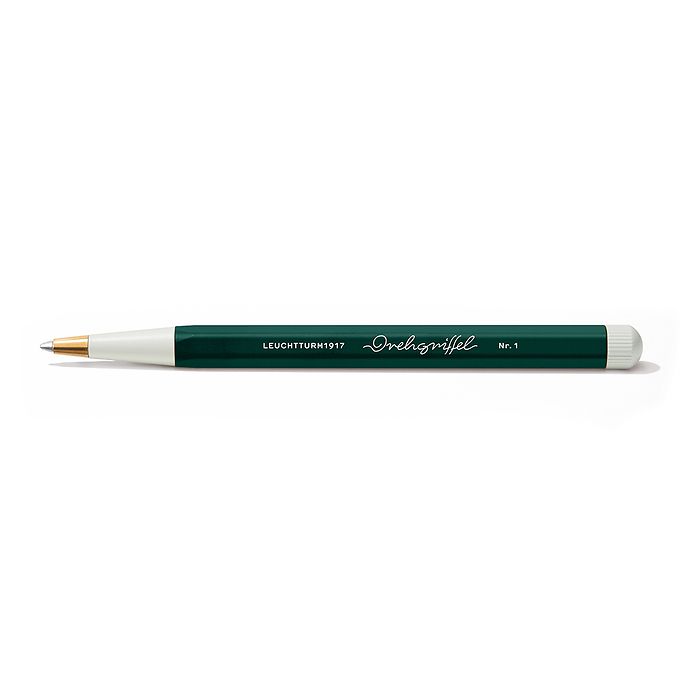 Drehgriffel Nr. 1, Forest Green - Ballpoint pen with royal blue ink